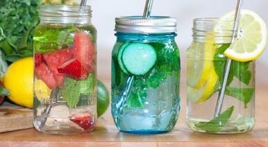 amostra de menu de dieta para beber por 7 dias